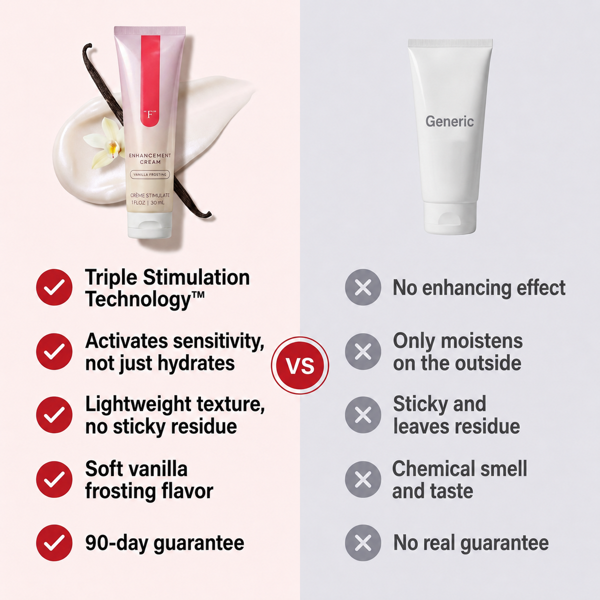 Folista™ Vanilla Frosting Enhancement Cream
