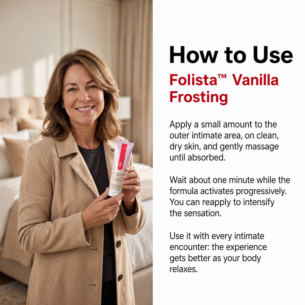 Folista™ Vanilla Frosting Enhancement Cream