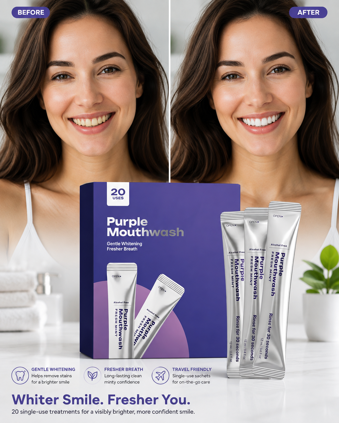 Folista™ Purple Mouthwash