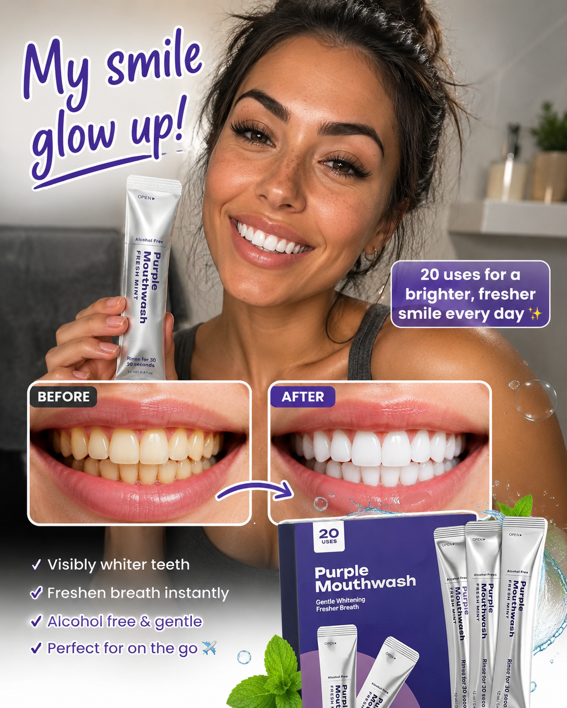 Folista™ Purple Mouthwash