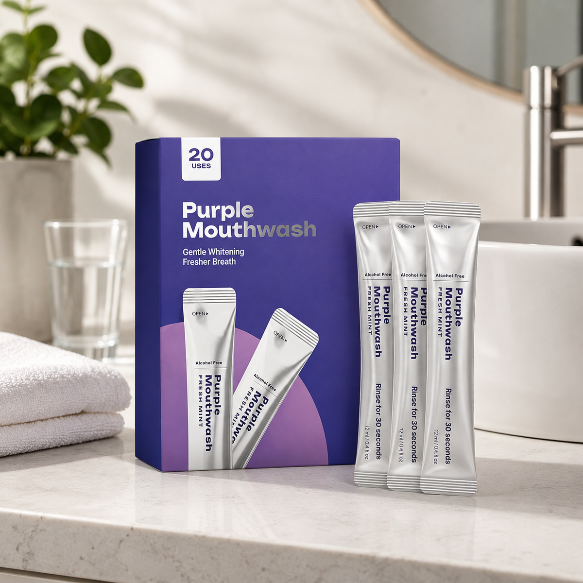 Folista™ Purple Mouthwash